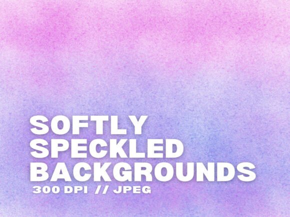 12 Softly Speckled Backgrounds