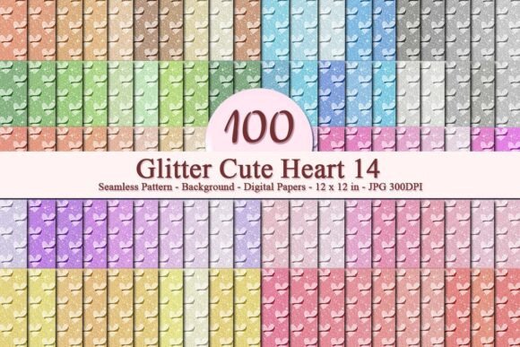 Glitter Cute Heart 14 Pattern: A Strategic Tool for Creative Businesses