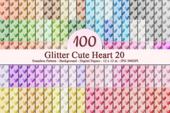 Glitter Cute Heart 20 Pattern: A Strategic Tool for Creative Businesses