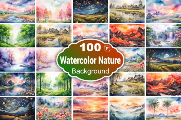Watercolor Nature Background